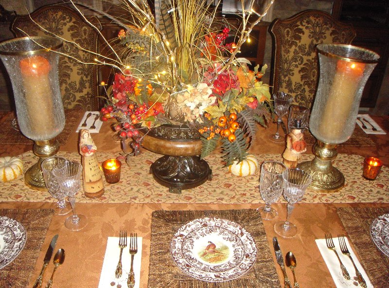 Woodland Thanksgiving | Life and Linda