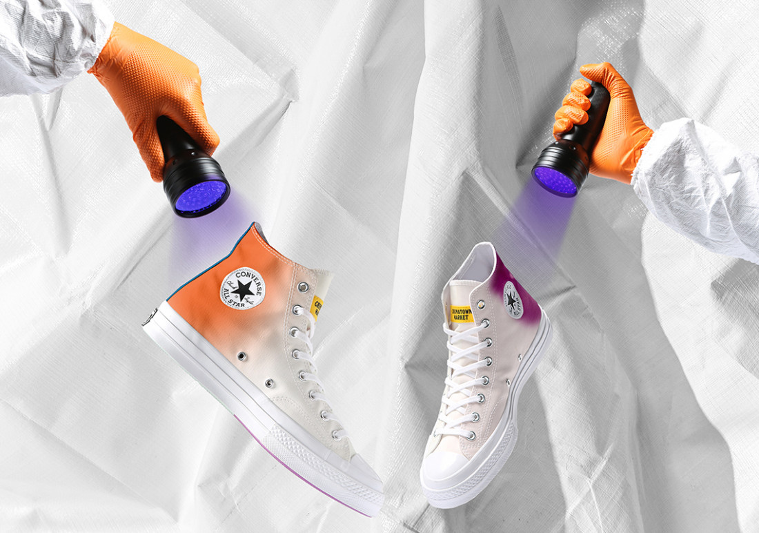 Never Give Up Because Great Things take time: Modern! Coverse shoes change color based on sunlight