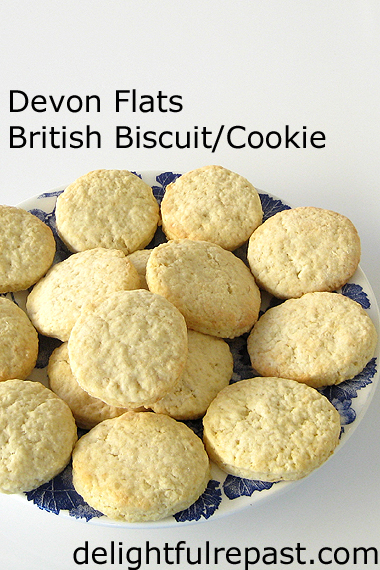 Devon Flats - Classic British Biscuit (Cookie) - made with luscious clotted cream / www.delightfulrepast.com
