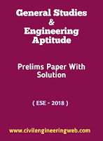 general studies & engineering apptitude 2018 paper solution