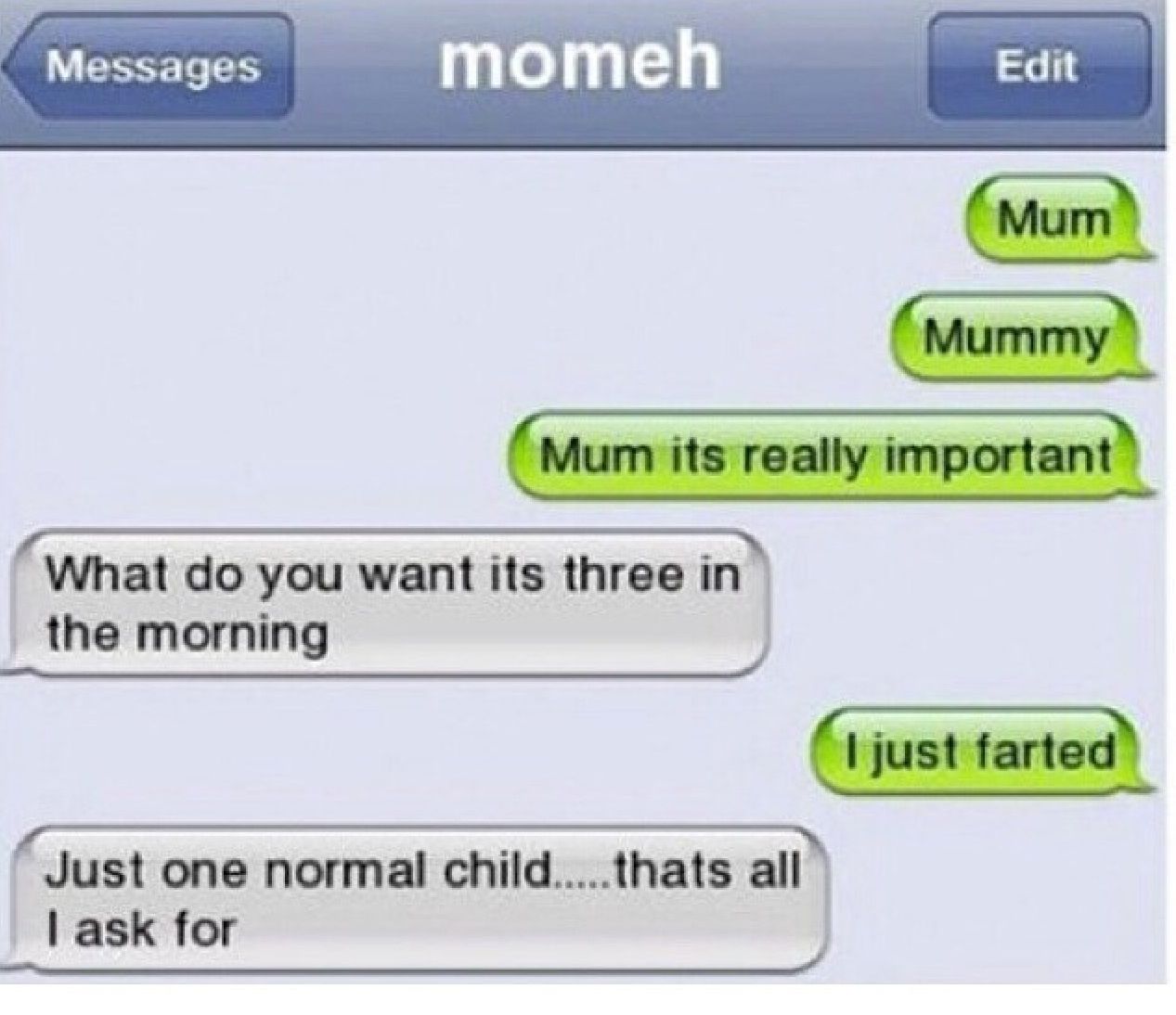 32 Funny text message
