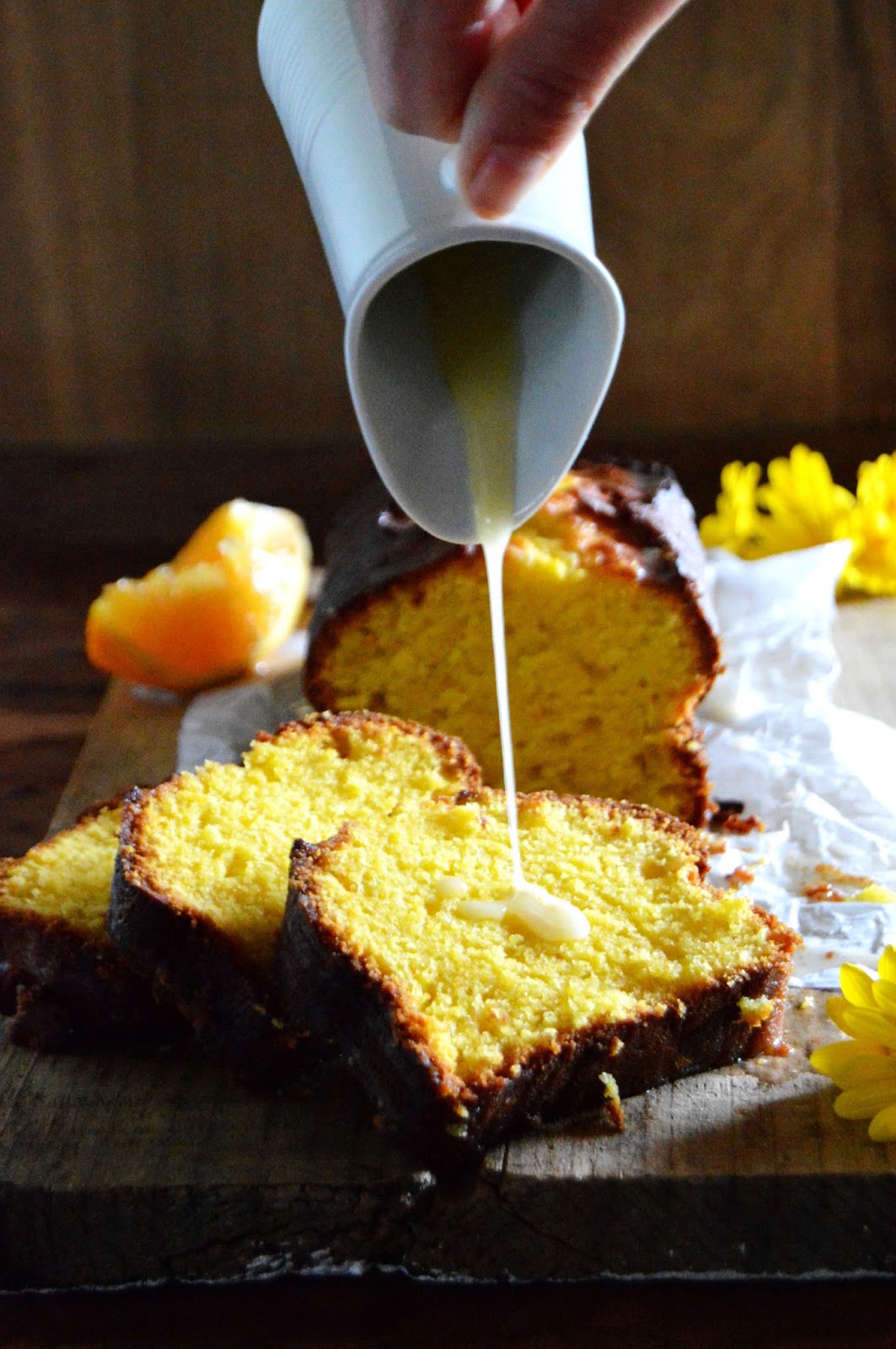 Resultado de imagen de loaf cake naranja