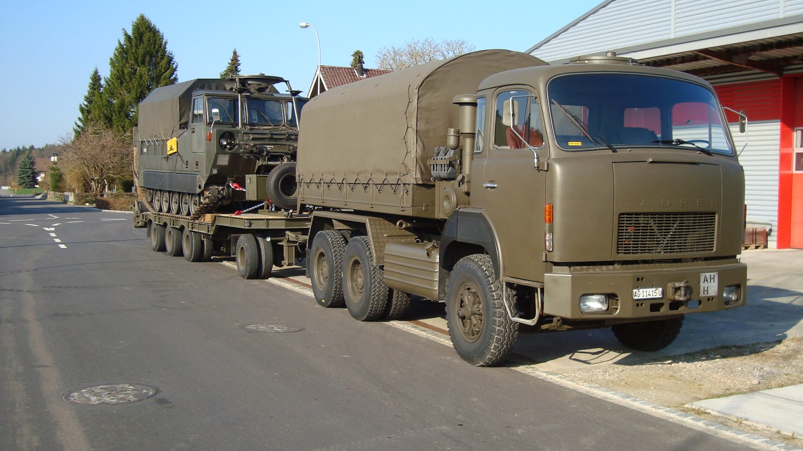 MilitaerfahrzeugsammlungHilfikon Munitionstransporter M548