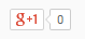 いままでの Google+ の +1 ボタン