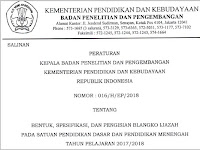 Juknis Pengisian Blangko Ijazah Tahun Pelajaran 2017/2018