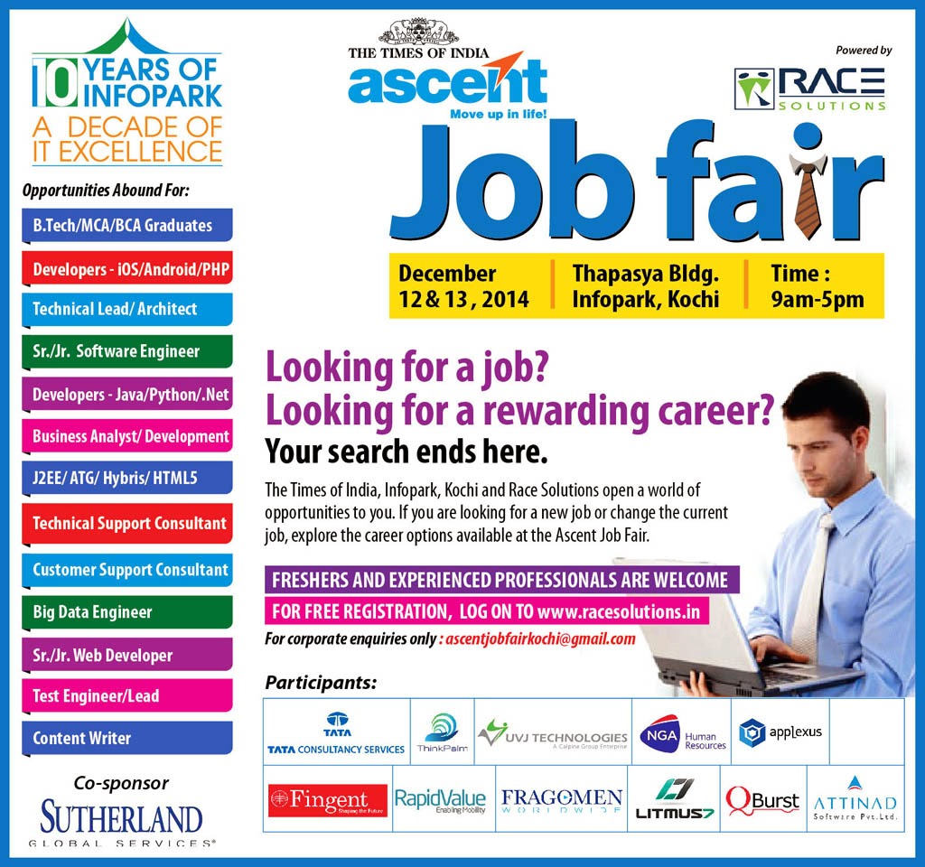 Mega Job Fair Multiple Companies Multiple Vacancies On 12th