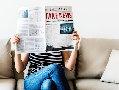 Fake news, literally