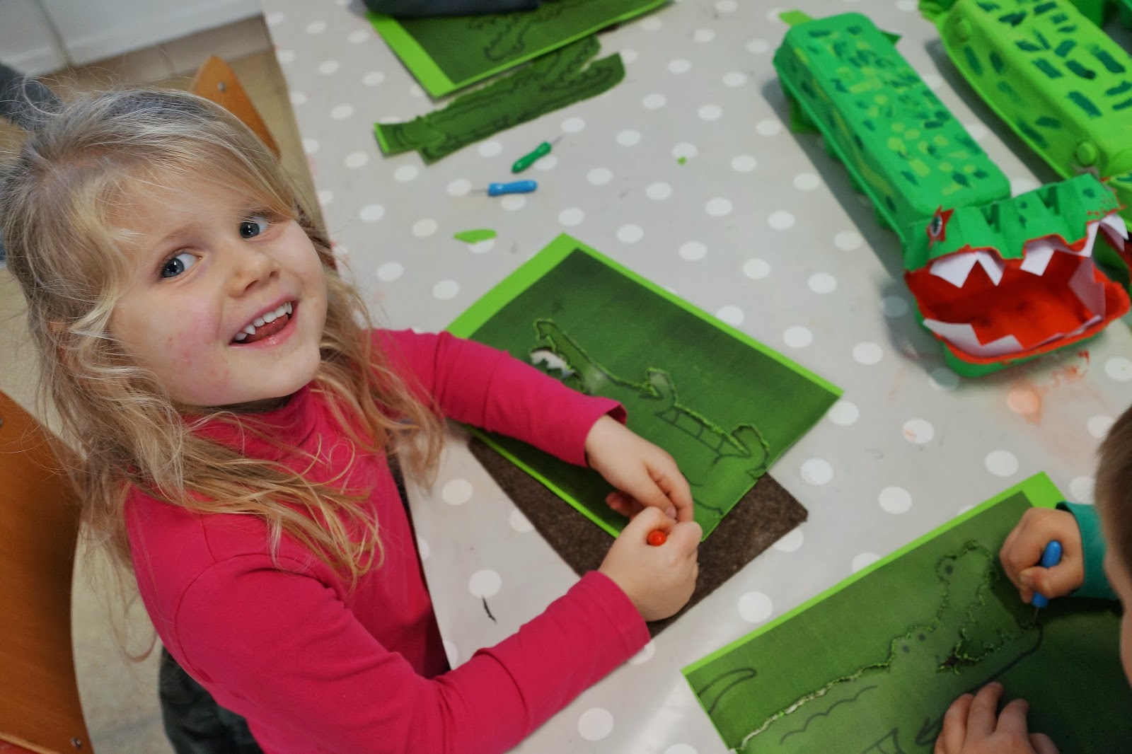 De visjesklas: "Er ligt een krokodil onder mijn bed" (met