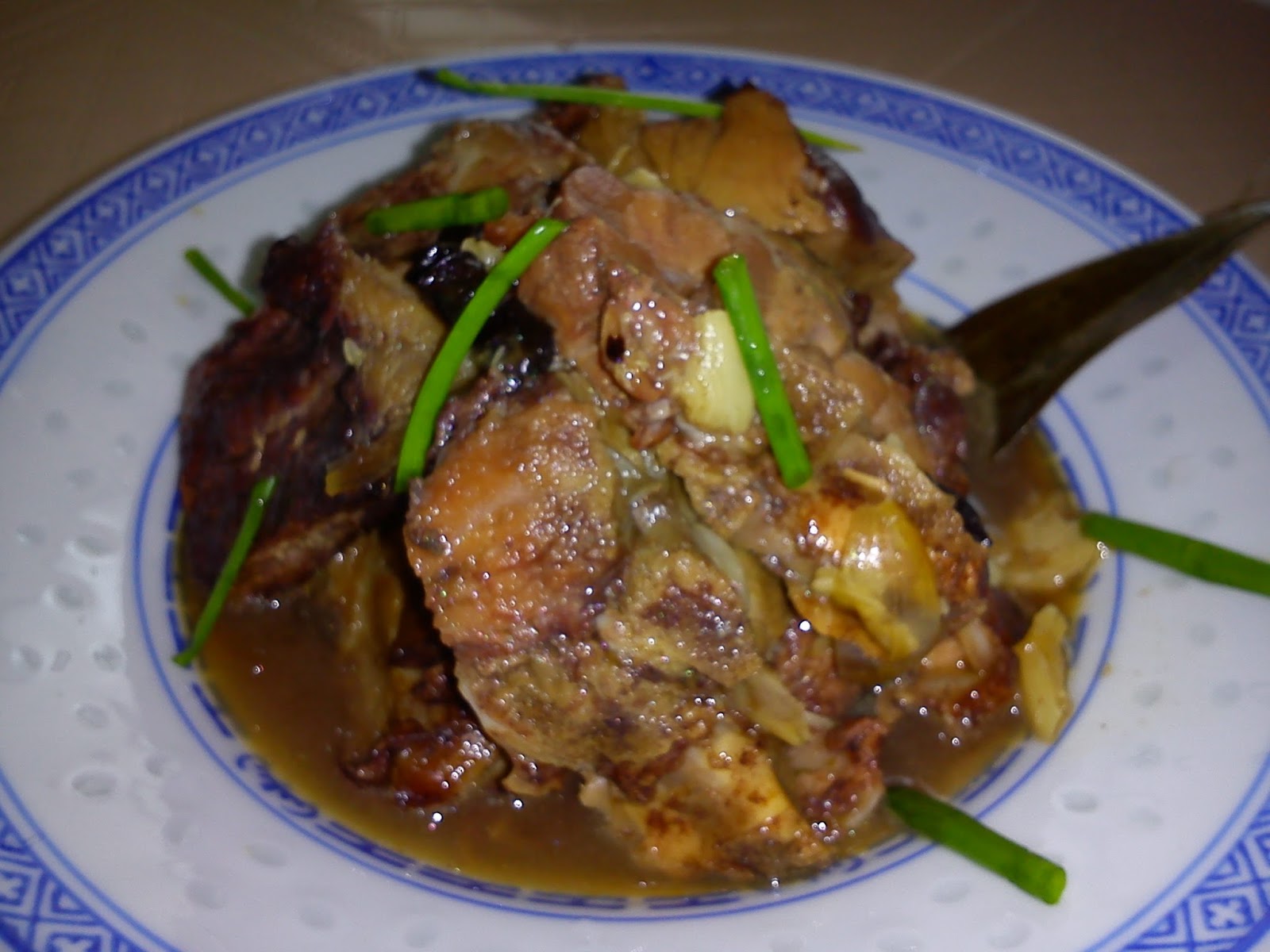 Cooking Pleasure: STEWED ROASTED PORK RIBS