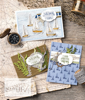 Stampin' Up! 14 Come Sail Away ~ Sailing Home Projects ~ 2019-2020 Annual Catalog