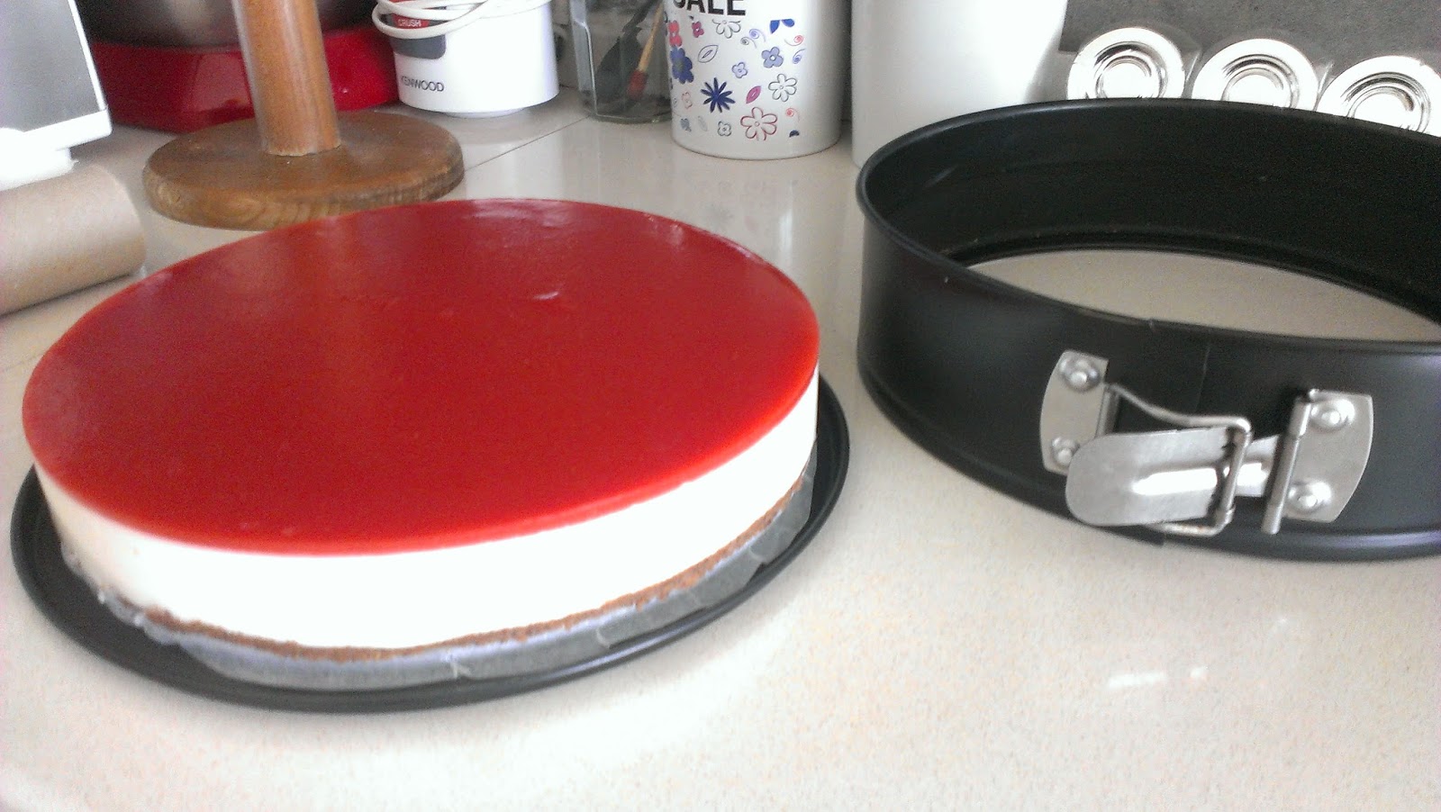 Mamma Grizzly in cucina CHEESECAKE SENZA COTTURA ALLO YOGURT GRECO