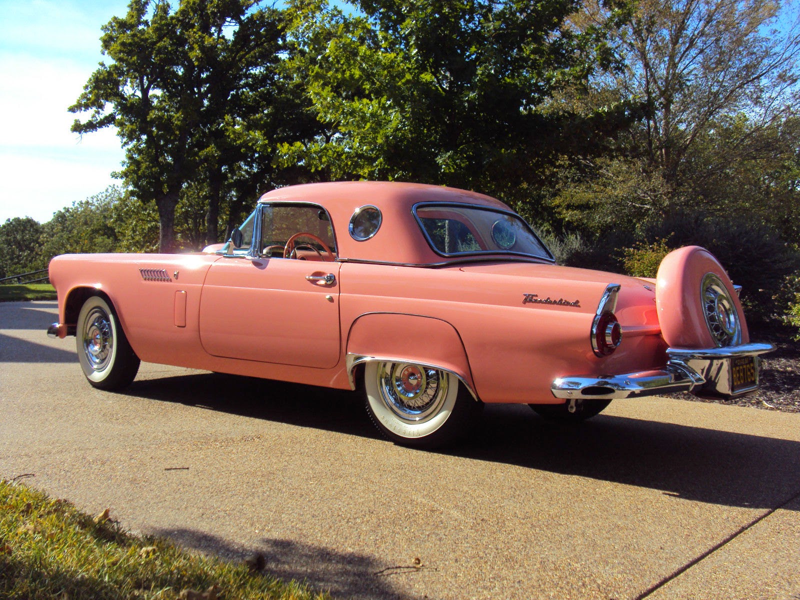 All American Classic Cars: 1956 Ford Thunderbird 2-Door Convertible