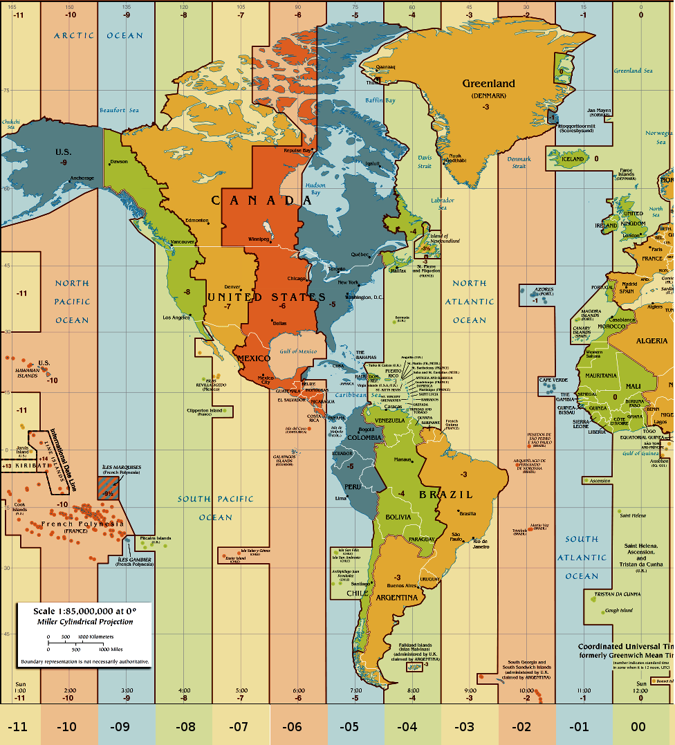 Разница во времени с южной. Карта часовых поясов Южной Америки. Часовые пояса Северной Америки на карте. Часовые пояса США. Америка часовые подюса.
