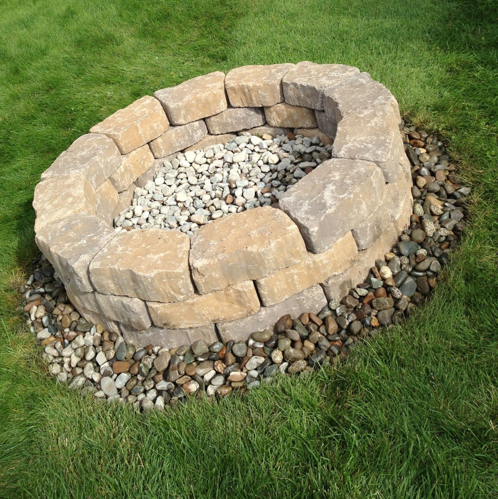 20 Diy Easy Building A Fire Pit With Bricks For Your Yard And Garden