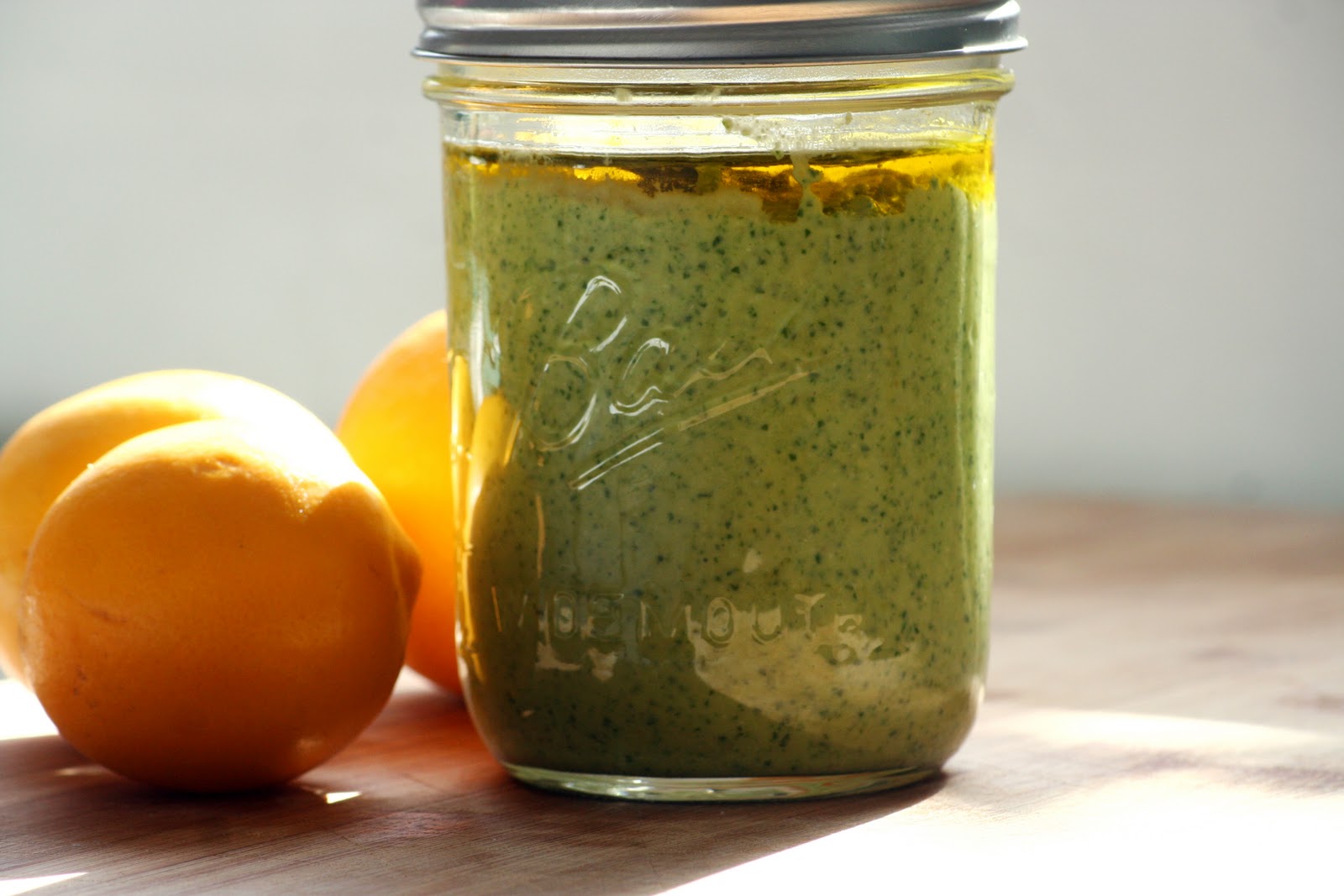 Picnics in the Park Lemon, Arugula Pesto