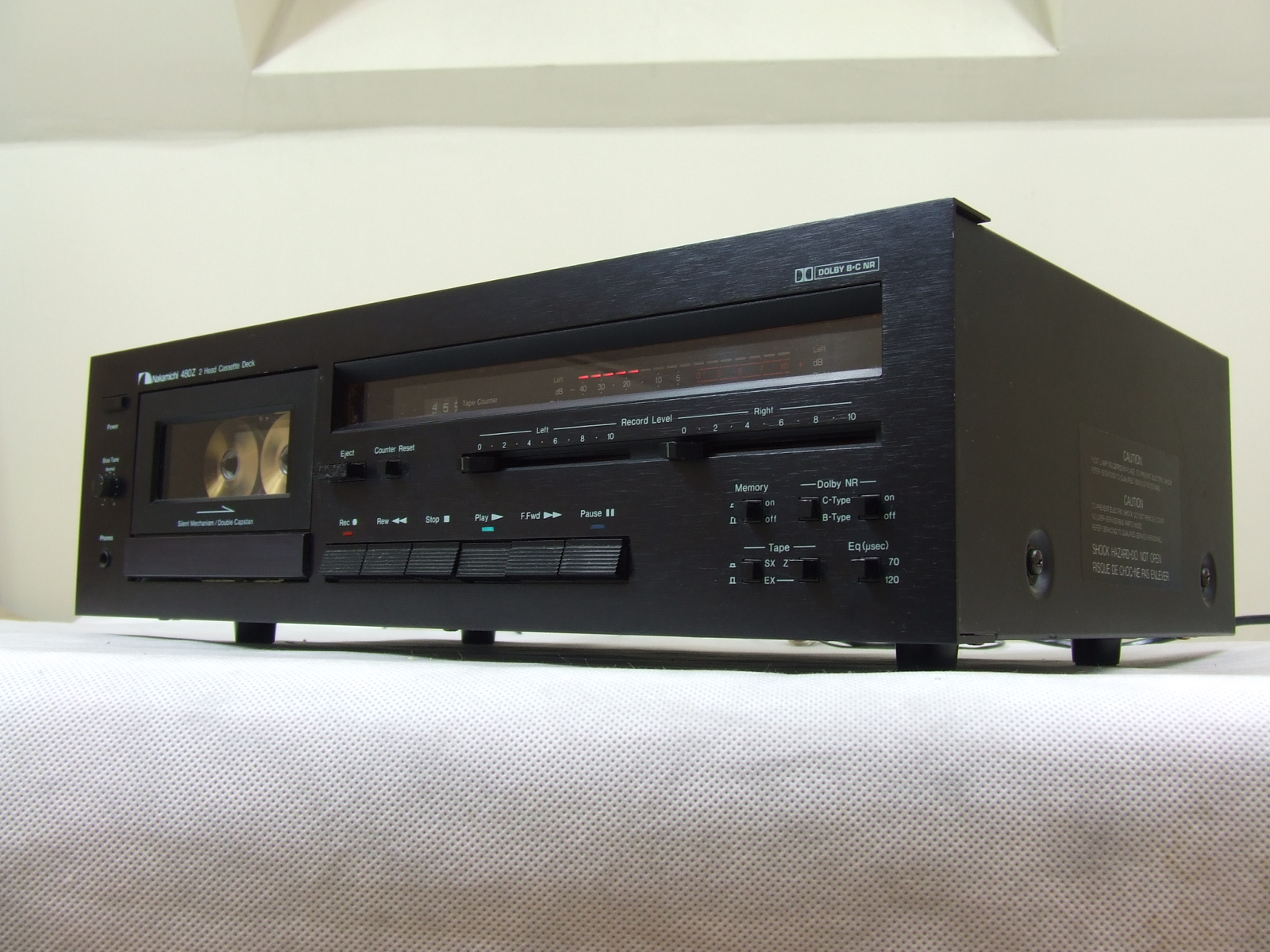 Nakamichi 480 Z Stereo Cassette Deck AudioBaza