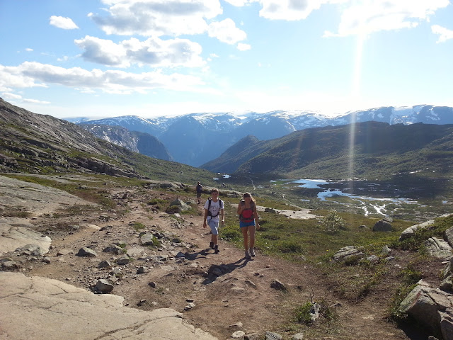 Język Trolla Norwegia Trolltunga