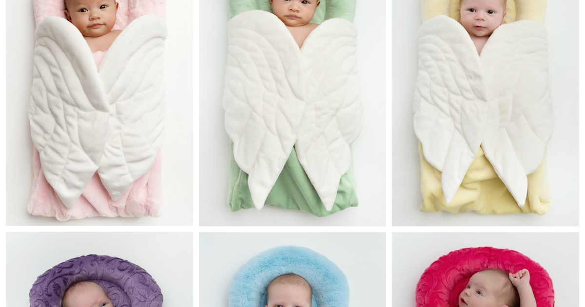 Angels on my Pillow Baby Receiving Blanket AnnMarie John A Travel and Lifestyle Blog