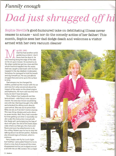 Sophie Neville featured in the June edition of iBelieve the humorous and inspirational Christian lifestyle magazine