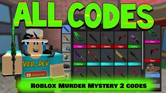 MM2 Codes 2022, Roblox MM2 Codes 2022, Code MM2 2022, Mm2 codes song, MM2 Codes not expired, MM2 Codes 2022 not expired