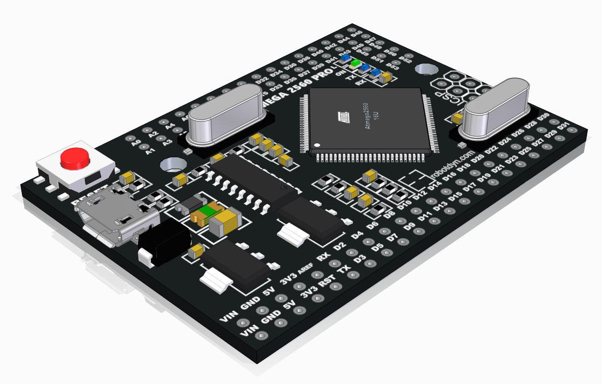Mega 2560 Pro Mini Schematic