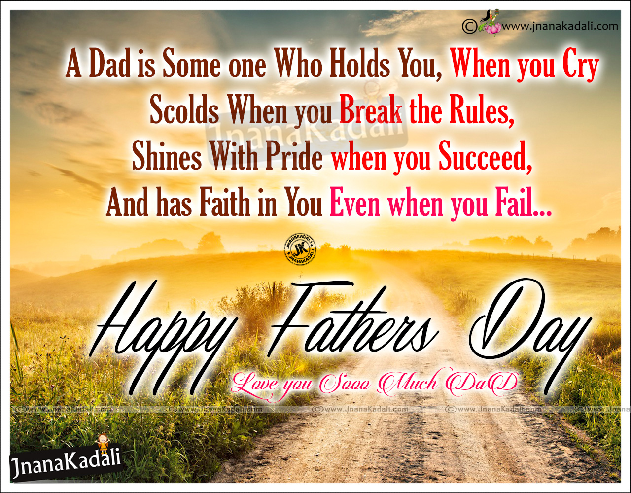 Father's Day Love You Dad Quotes and Messages for Father, Best Dad Quo...