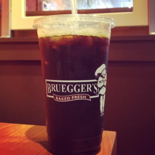 News Bruegger's Free Iced Coffee on June 21st Brand Eating