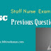staff nurse kerala psc previous question paper download|Nursing Job Previous questions