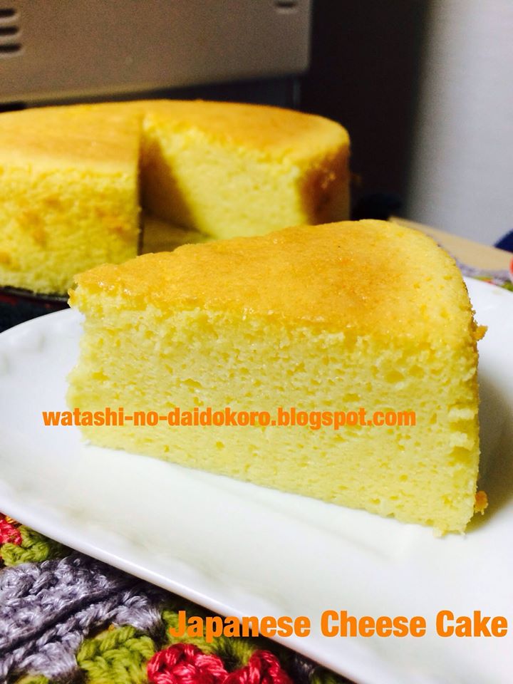 Japanese Cheese cake,resep asli jepang | Haru no Kitchen
