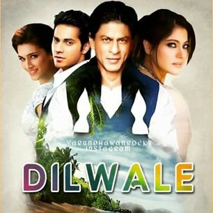 Shah Rukh Khan, Kajol, Varun Dhawan New Upcoming movie Dilwale poster & release date info