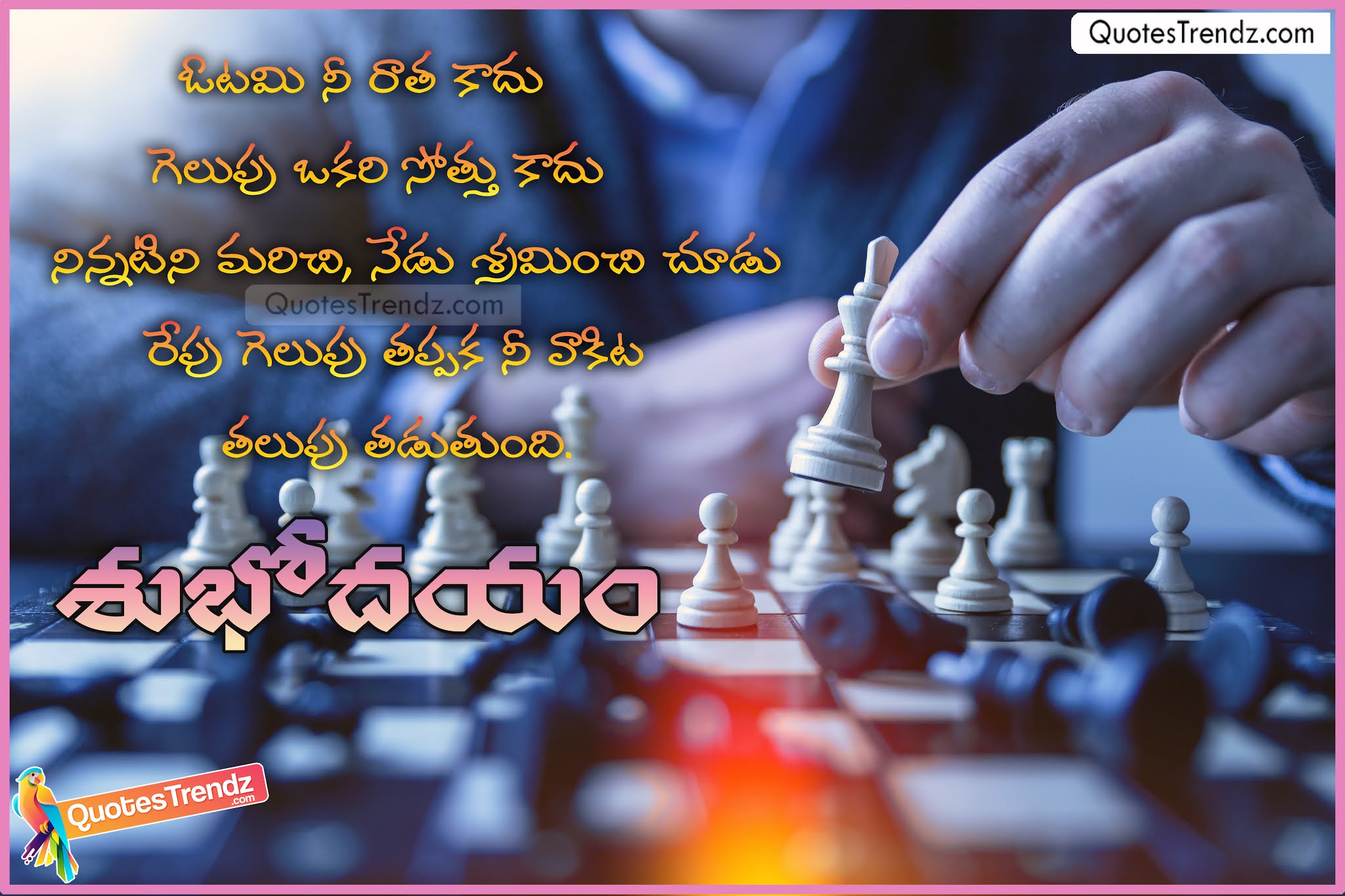 Best Success Quotes and Good Morning Quotes in Telugu