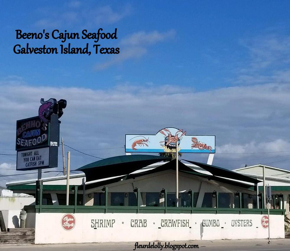 Fleur de Lolly Dining Out Galveston Island, Texas Benno's Cajun Seafood
