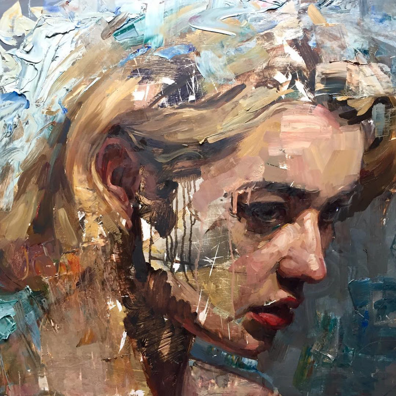 Beautiful Portraits in Paintings by Matt Talbert from Los Angeles.