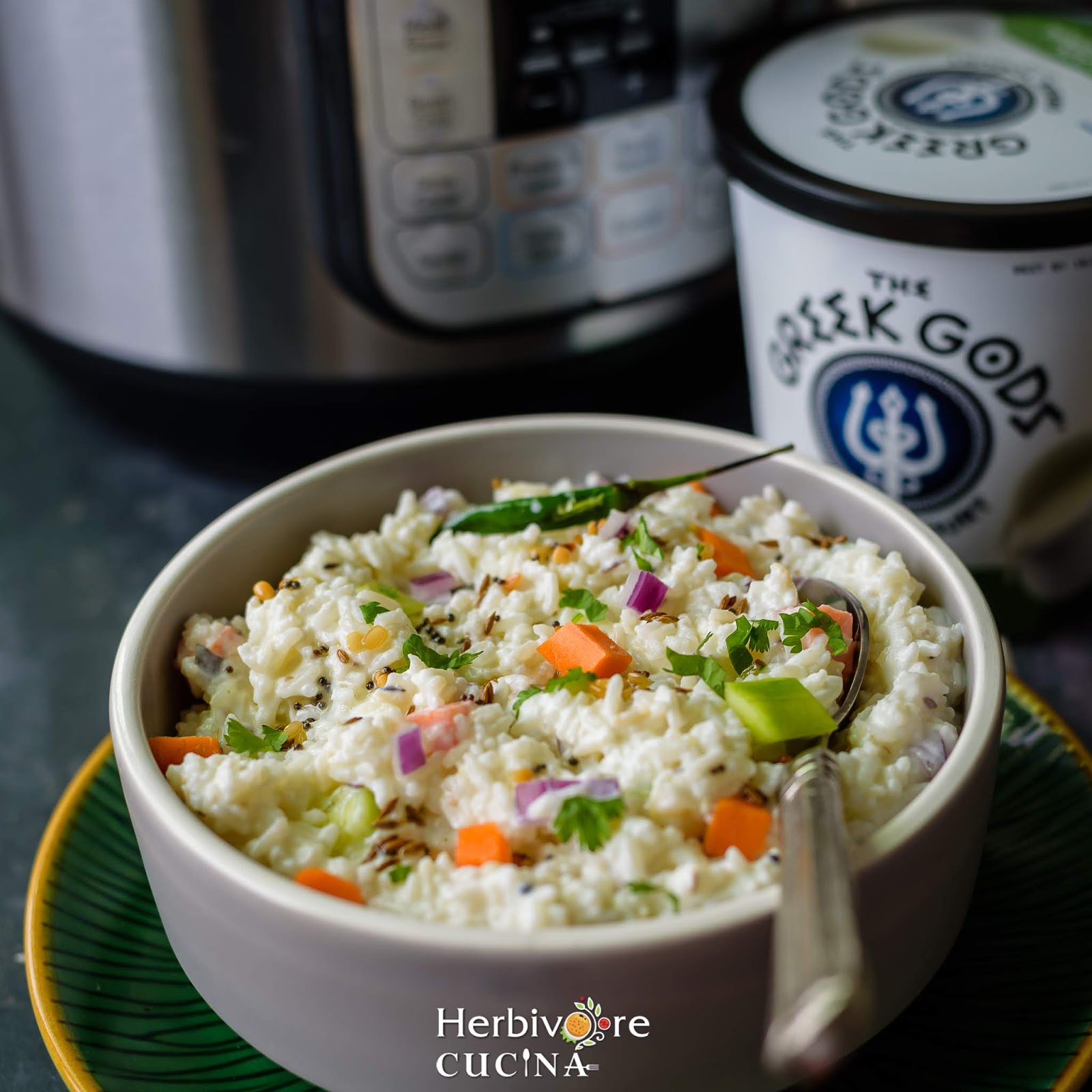 Herbivore Cucina Instant Pot Curd Rice South Indian Yogurt Rice