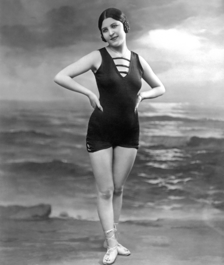 Evolution swimsuit between 1910 and 2019 GAGS.BUZZ