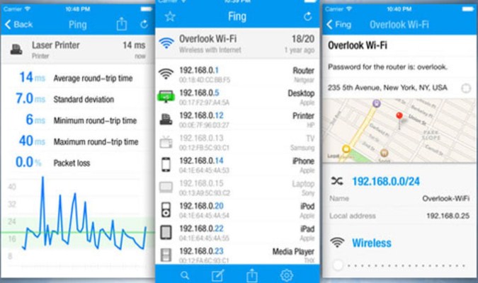 Aplikasi iPhone - Fing Aplikasi iPhone - Fing
