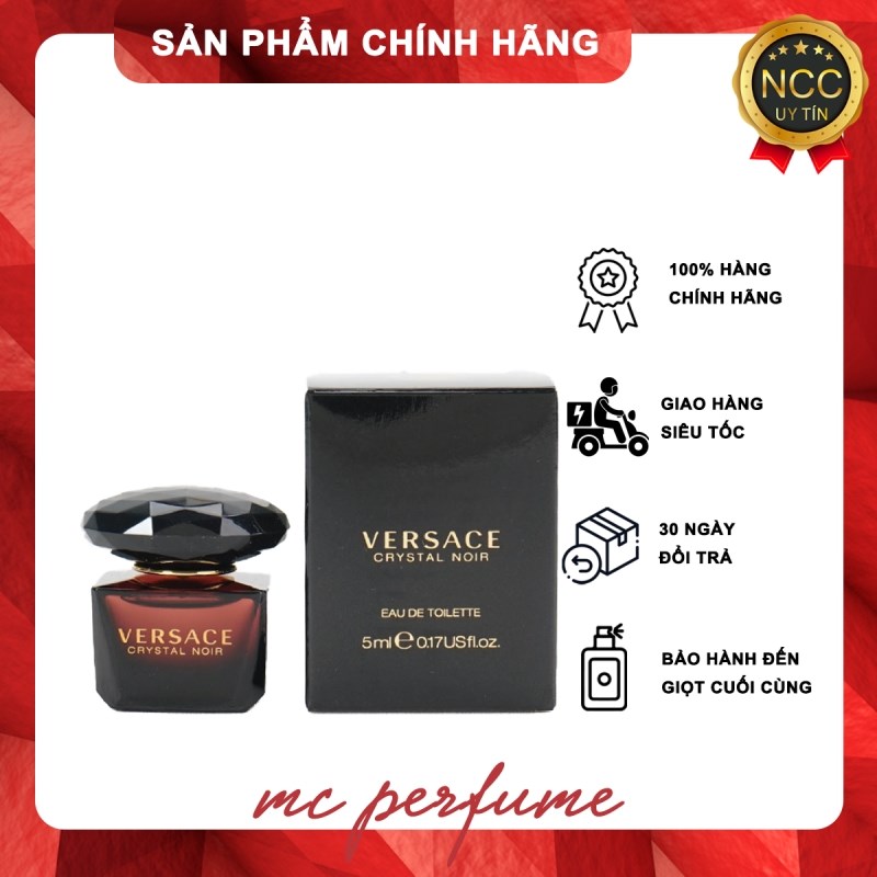 Nước hoa Versace Crystal Noir EDT 5ml – EDT 5ml