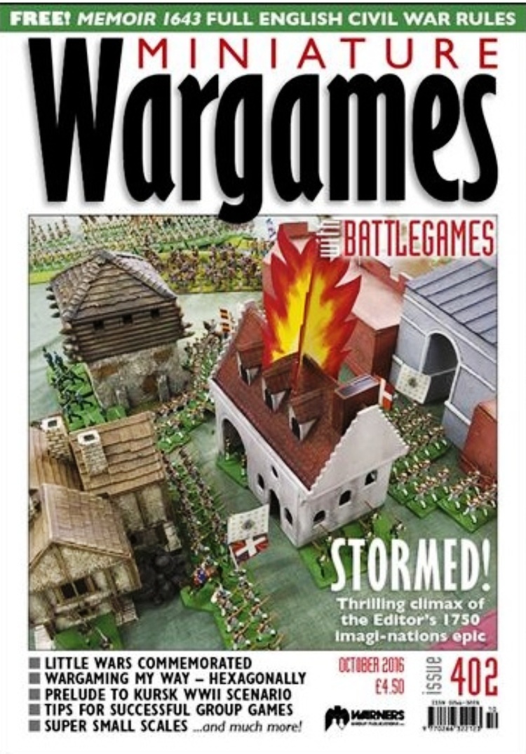 Wargaming Miscellany Miniature Wargames With Battlegames Issue 402