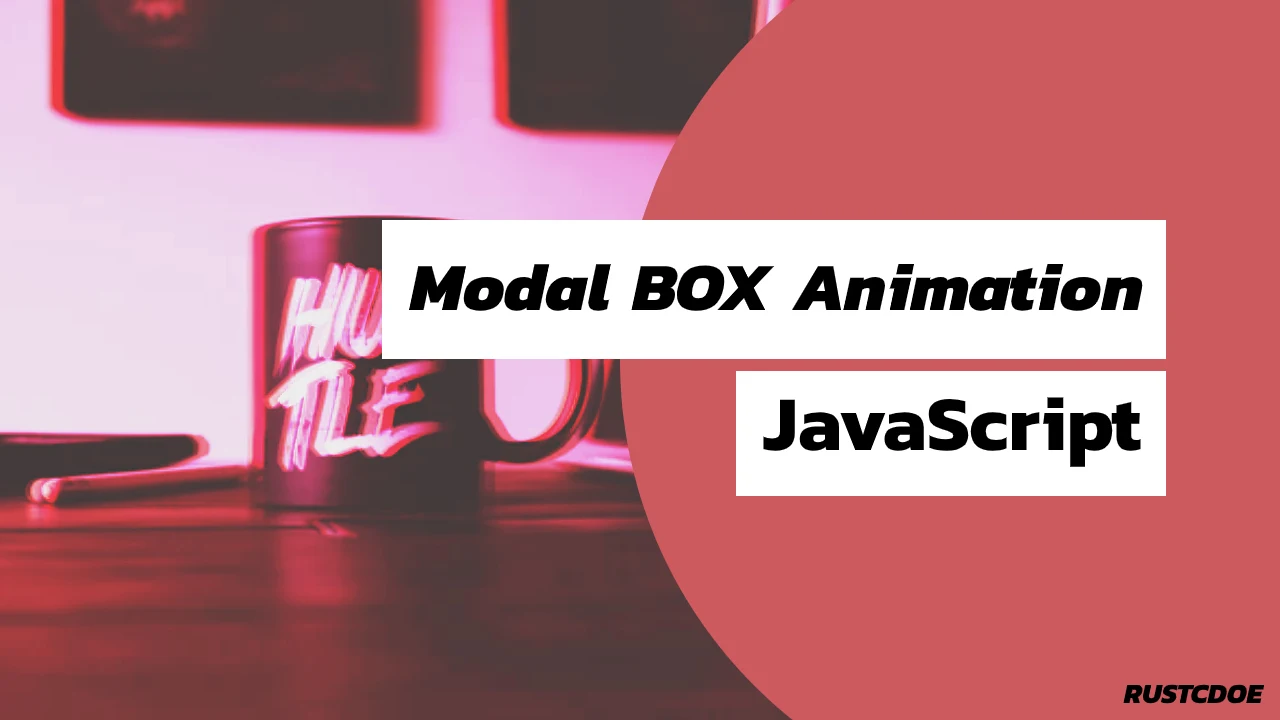 Beautiful Modal Box Animation Modal Popup Design Rustcode RUSTCODE