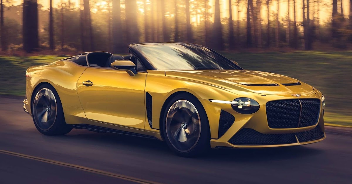 Allnew Bentley fancy noroof sports car is made only 12 units Allnew Bentley fancy noroof sports car is made only 12 units