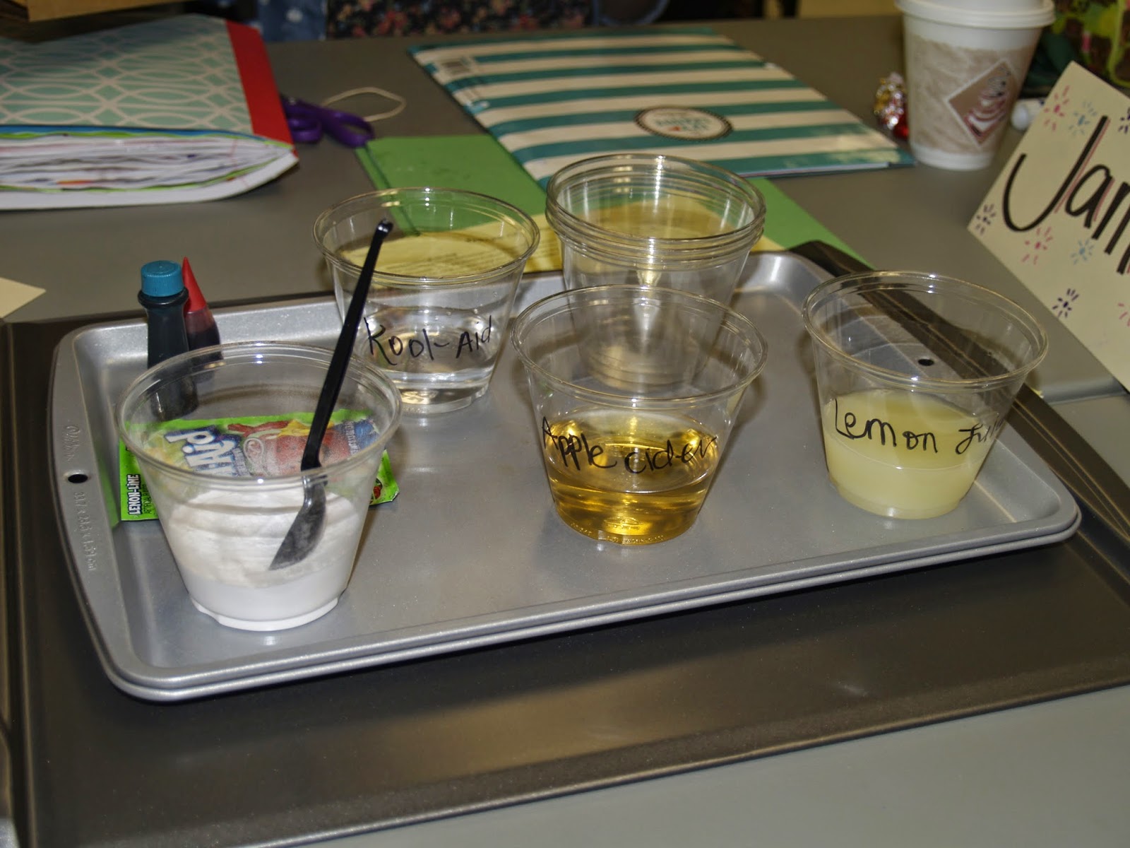 Fun Experiment with KoolAid Chemical Reactions Teaching Science with