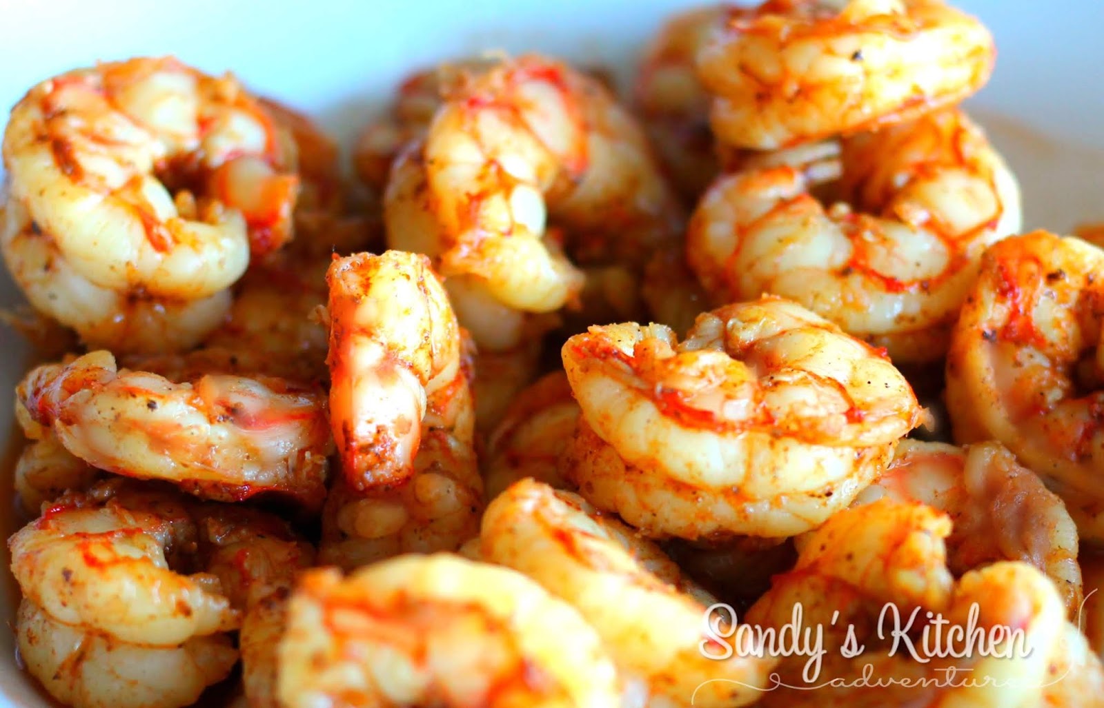 Shrimp and Cauliflower Grits Sandy's Kitchen