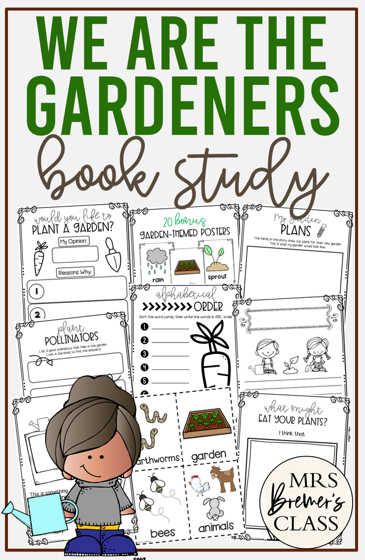 First Grade Garden: A Random Smattering of Pictures {and a few freebies!}