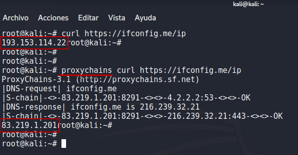 Pivoting entre proxys encadenados con Proxychains