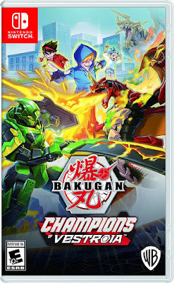 Bakugan Champions Of Vestroia Game Cover Nintendo Switch