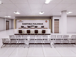 Progres Ruang Tunggu Rs Kartika Pulomas Jakarta Arsitek Bogor