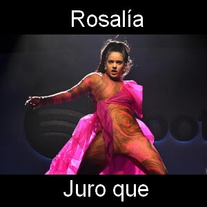 Rosalía - Juro que Letra y acordes de guitarra y piano
