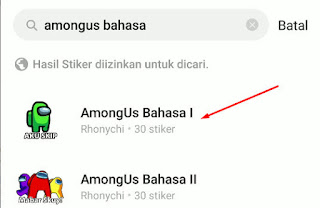 Cara Download Langsung Stiker Full Satu Paket Tanpa Ribet