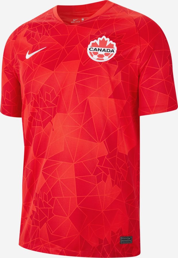 Nike divulga as novas camisas do Canadá Show de Camisas