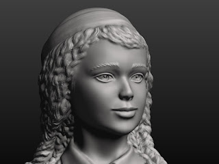 Sculpture of a Girl